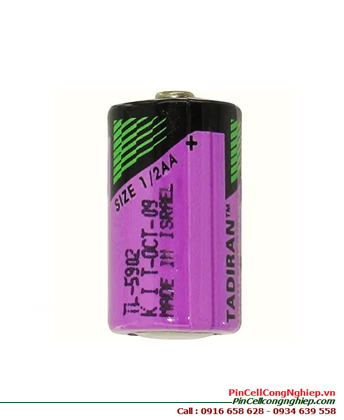 Tadiran TL-5902; Pin nuôi nguồn Tadiran TL-5902 lithium 3.6v 1/2AA 1200mAh _Xuất xứ Israel